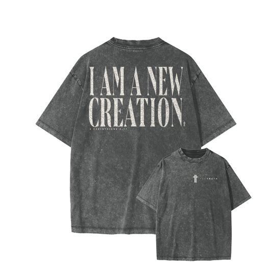 I AM A NEW CREATION Youth T-Shirt (Light)