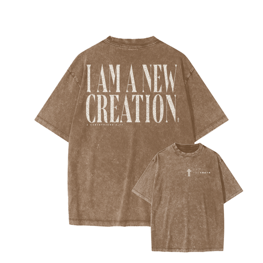 I AM A NEW CREATION Youth T-Shirt (Light)