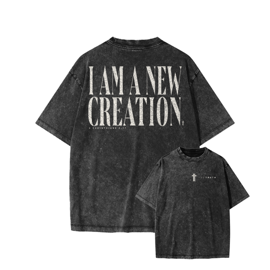 I AM A NEW CREATION Youth T-Shirt (Light)