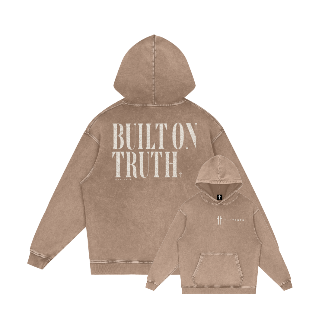 BUILT ON TRUTH Hoodie (Light)