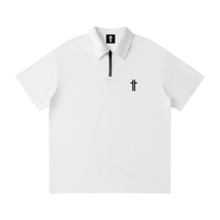 Essentials Zip-Up Polo (Dark)