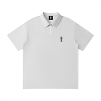 Essentials Zip-Up Polo (Dark)