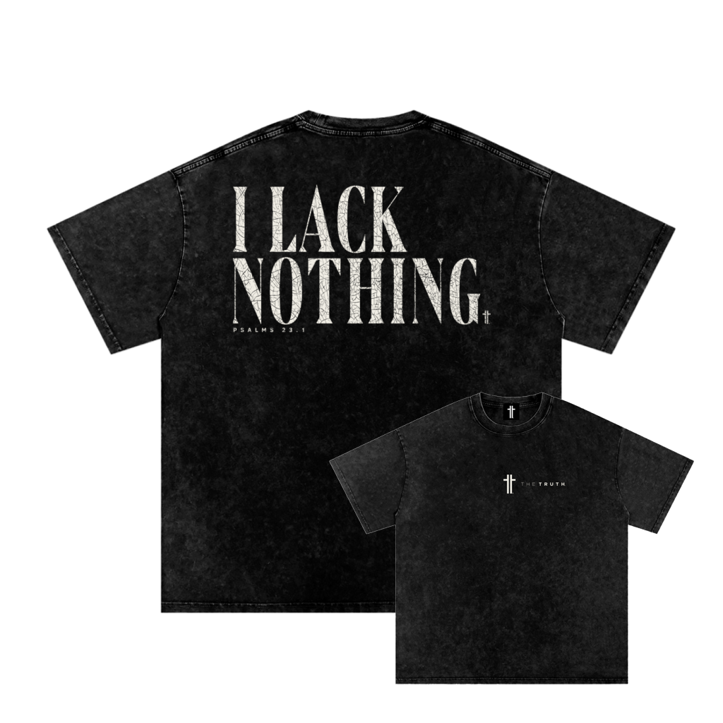 I LACK NOTHING Oversized T-Shirt (Light)