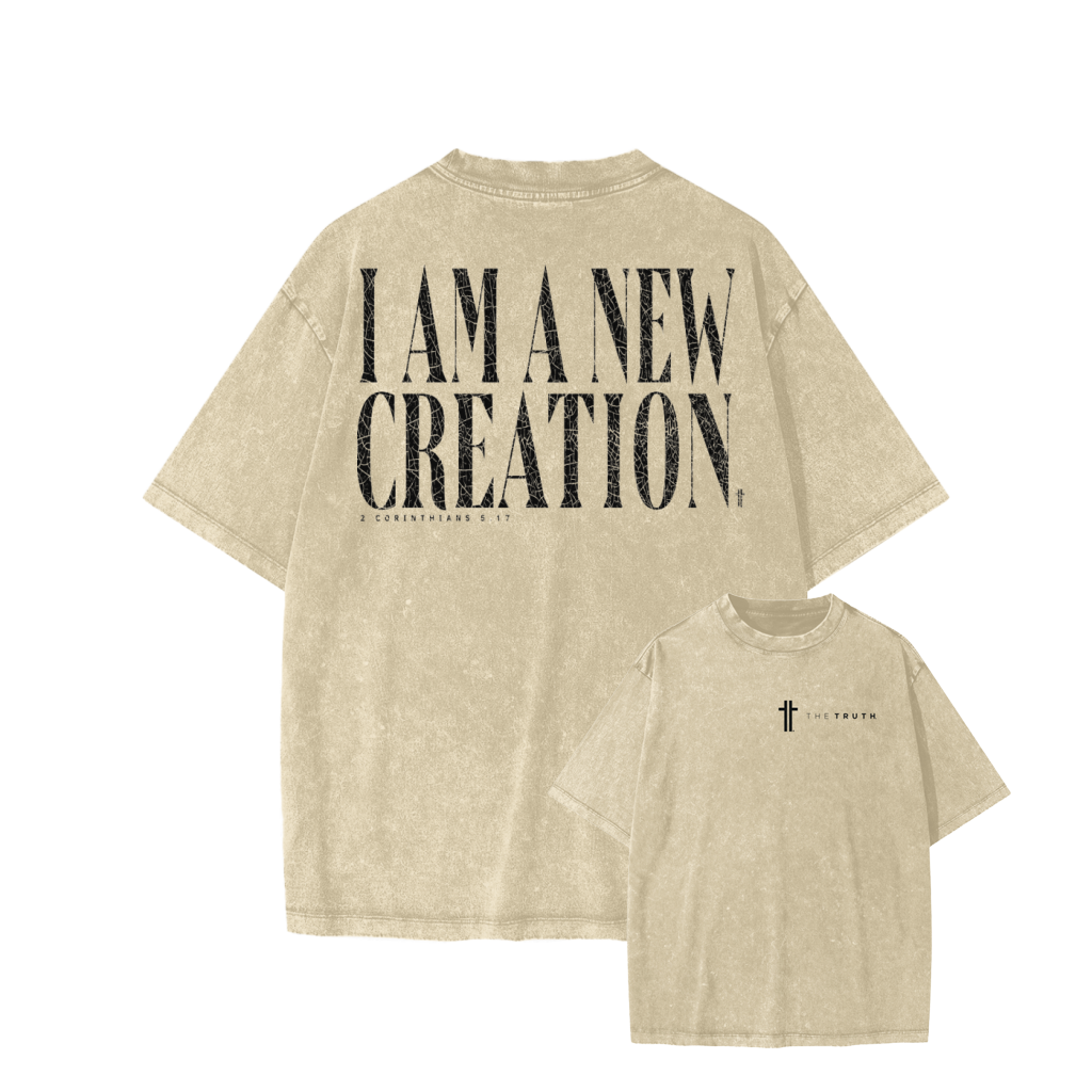 I AM A NEW CREATION Youth T-shirt (Dark)