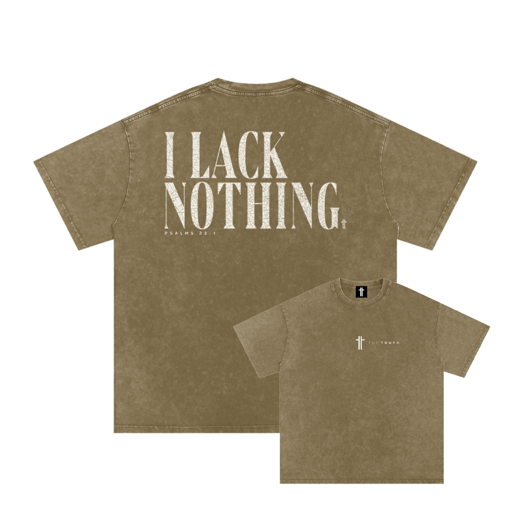 I LACK NOTHING Oversized T-Shirt (Light)