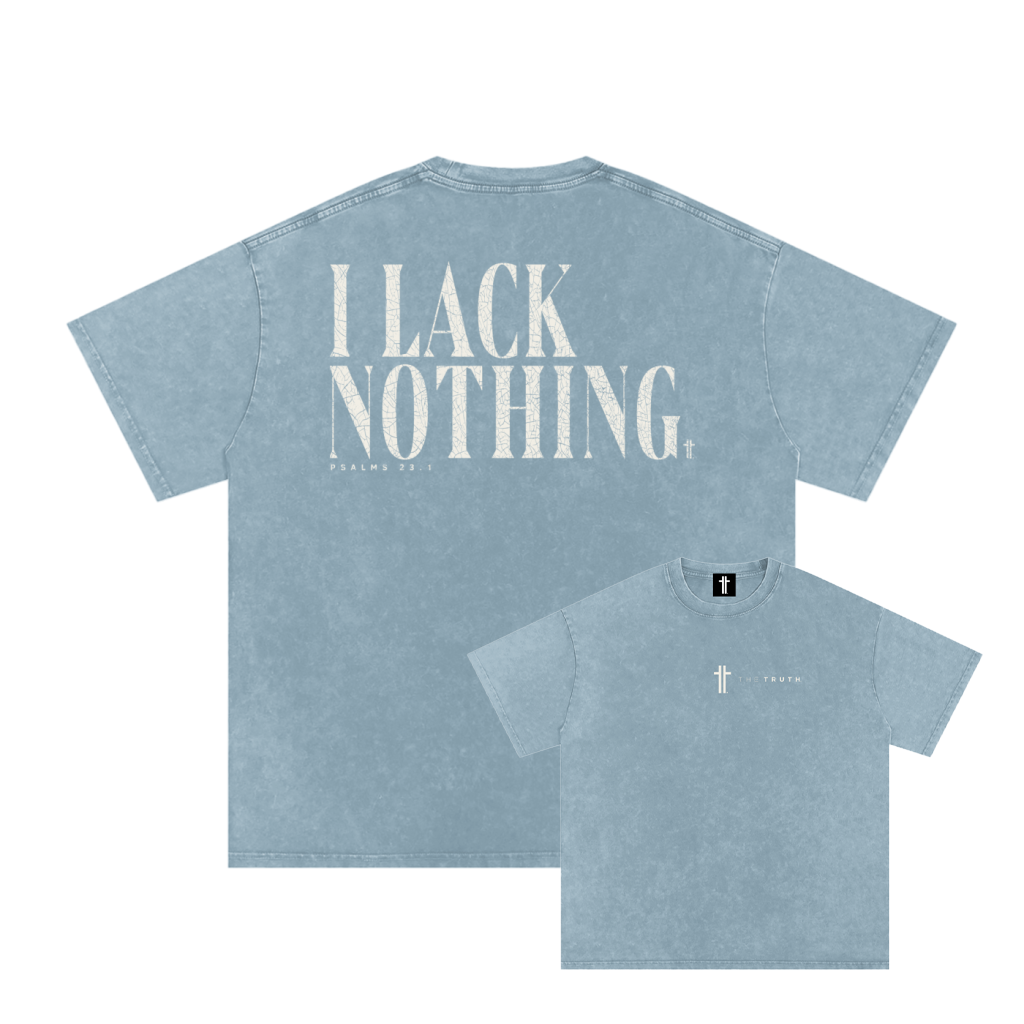 I LACK NOTHING Oversized T-Shirt (Light)