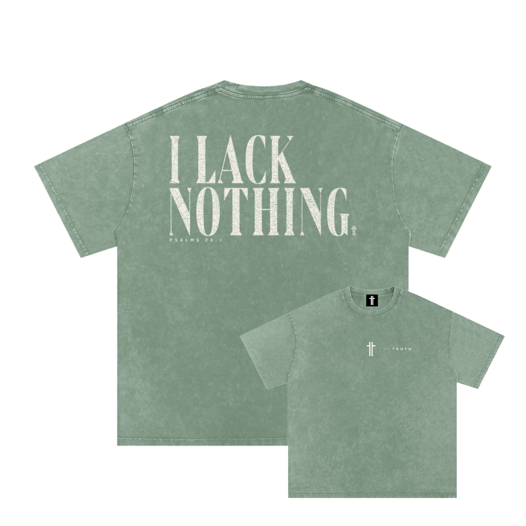 I LACK NOTHING Oversized T-Shirt (Light)